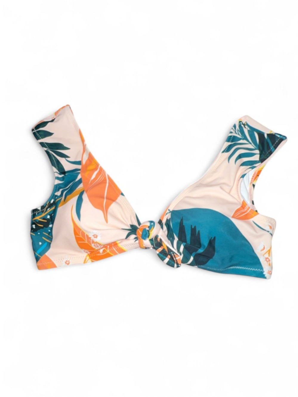 Women’s Tropical Print Bikini Top
